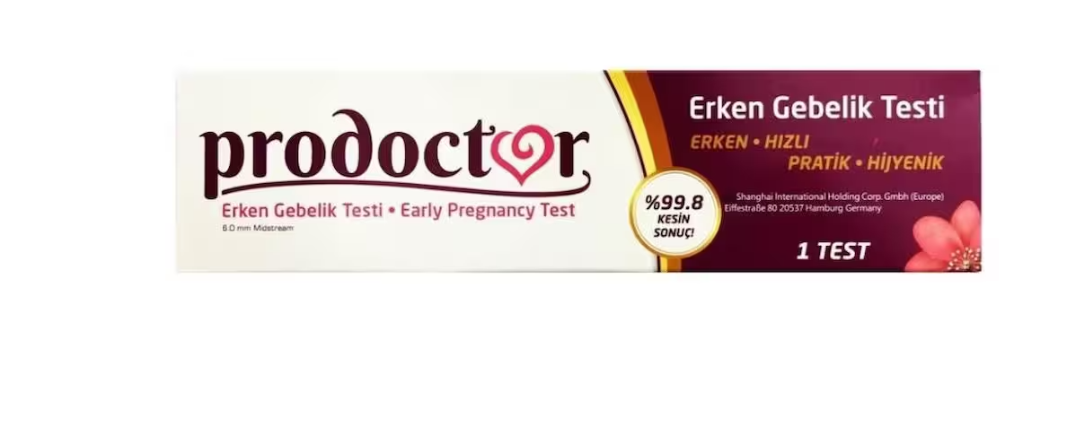 Prodoctor Erken Gebelik Testi Nedir? Güvenilir Sonuçlar İçin Doğru Tercih