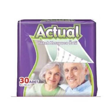 Actual 90x180 cm 30'lu Yatak Koruyucu Örtü - Actual