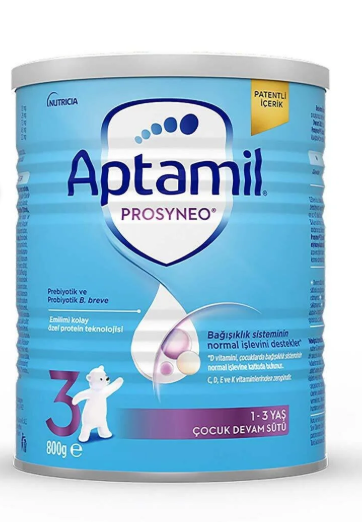 Aptamil Prosyneo 3 Bebek Sütü 1-3 Yaş 800 gr - 1