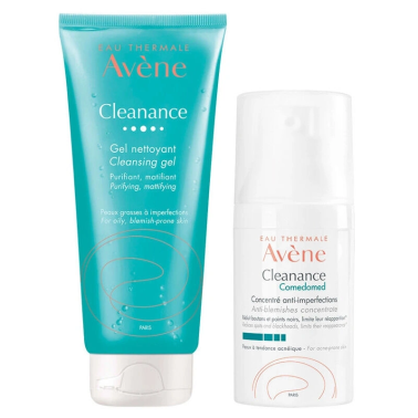 Avene Cleanance Yağlı Ve Akneye Eğilimli Ciltler İçin Bakım Seti - Eau Thermale Avene