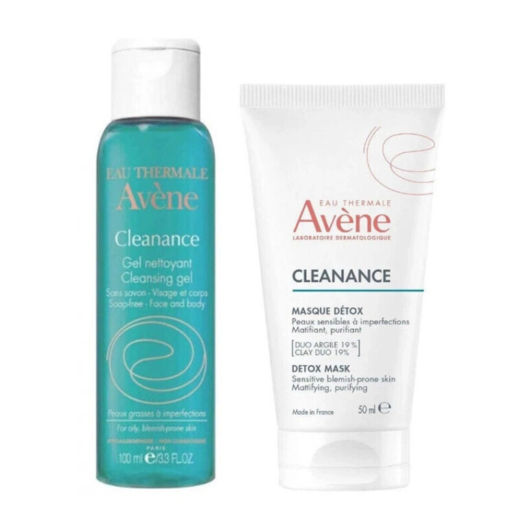 Avene Cleanance Yağlı ve Düzensiz Cilt Bakım Kiti - Eau Thermale Avene