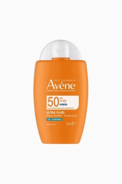 Avene Ultra Fluid Oil Control Spf50 Yağlı Ciltler İçin Çok Yüksek Korumalı Güneş Kremi - Eau Thermale Avene