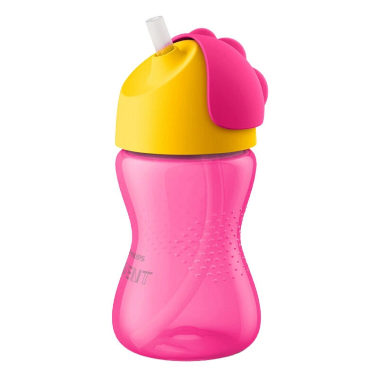 Avent Pipetli Bardak 12+ Ay 300 ml - Pembe - Philips Avent