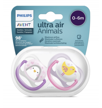 Avent SCF080/06 Ultra Air Animals 0-6 Ay Emzik - Philips Avent