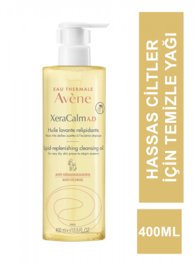 Avène Xeracalm A.D Lipid-Repleshing Cleansing Oil 400 ml - Eau Thermale Avene