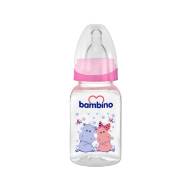 Bambino Blister B026 Oval PP Biberon 150 ml - Bambino