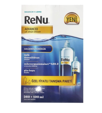 Renu Advanced Lens Solüsyon 360 + 100 ml - Renu