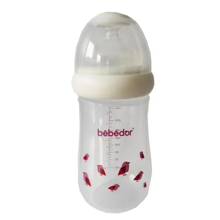 Bebedor 98322 Geniş Ağızlı PP Biberon 260 ml - 1