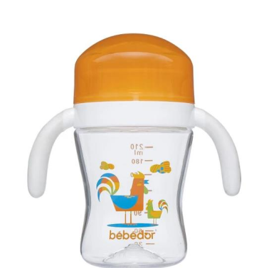 Bebedor Premium Seri 360 Derece Dönen Bardak Tritan 210 ml - Bebedor