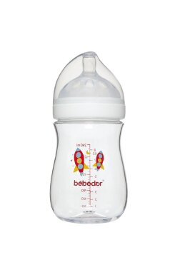 Bebedor Tritan Geniş Ağız Antikolik Biberon 240 ml - Bebedor