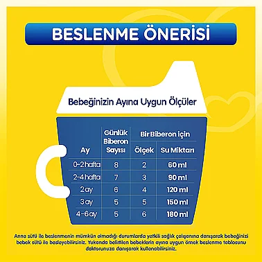 Bebelac 1 Devam Sütü 800 gr 0-6 Ay - 2