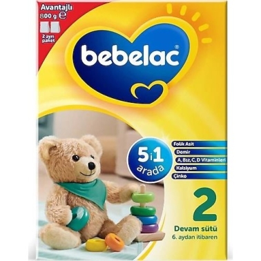 Bebelac 2 Devam Sütü 800 gr 6-9 Ay - Bebelac