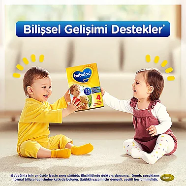 Bebelac 4 Çocuk Devam Sütü 1 Yaş + 800 gr - 2