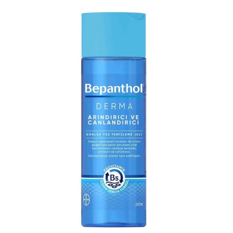 Bepanthol Derma Arındırıcı ve Canlandırıcı Yüz Temizleme Jeli 200 ml - Bepanthol