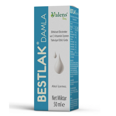 Bestlak Bitkisel Ekstreler İçeren Takviye Edici Gıda 50 ml - Valens İlaç