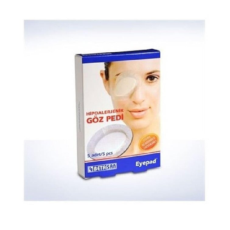 Betasan Göz Pedi 9,5 x 6,5 cm Tekli - 1