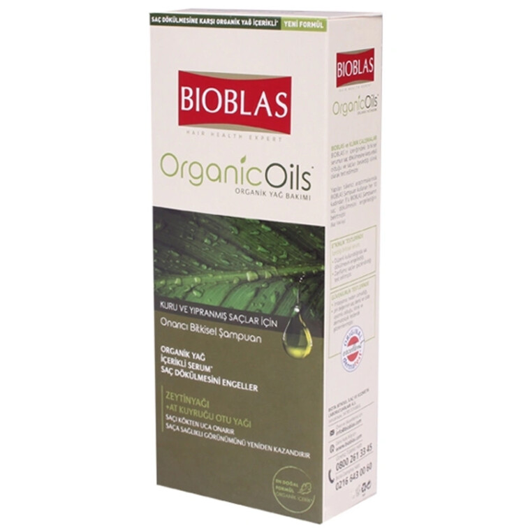 Bioblas Onarıcı Bitkisel Şampuan Kuru ve Yıpranmış Saçlar İçin 360 ml - BIOBLAS