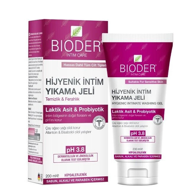 Bioder İntim Yıkama Jeli 200 ml - Bioder