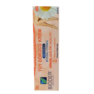 Bioder Tüy Dökücü Krem Hassas Ciltler 40 ml - Bioder