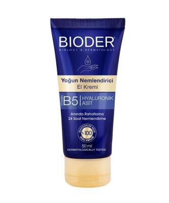 Bioder Yoğun Nemlendirici El Kremi 50 ml - 1