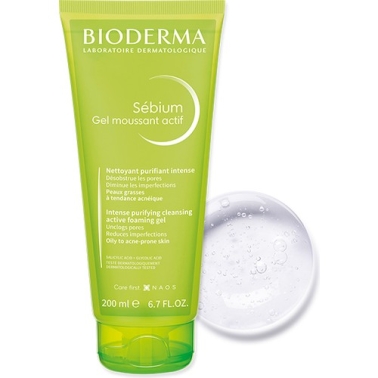 Bioderma Sebium Foaming Gel Active 200 ml - Bioderma