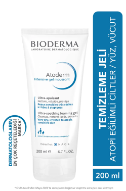 Bioderma Atoderm Foaming Gel 200 ml - Yüz Yıkama Jeli - Bioderma