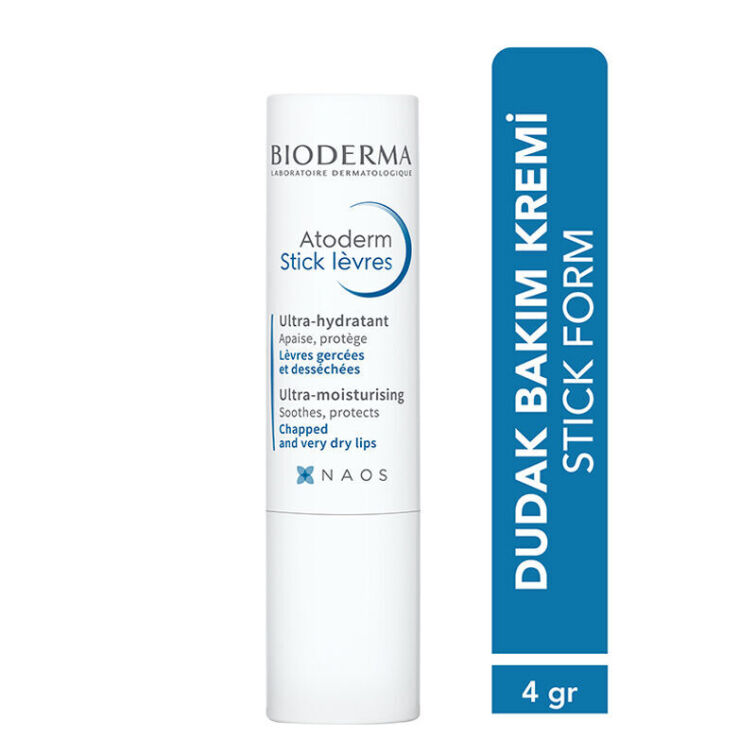 Bioderma Atoderm Lip Stick 4 gr Dudak Bakımı - 1