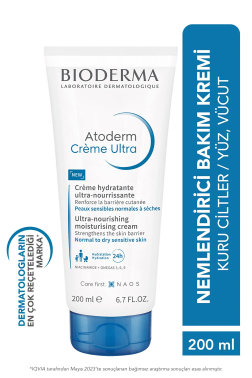 Bioderma Atoderm Ultra Nemlendirici Krem 200 ml - Bioderma