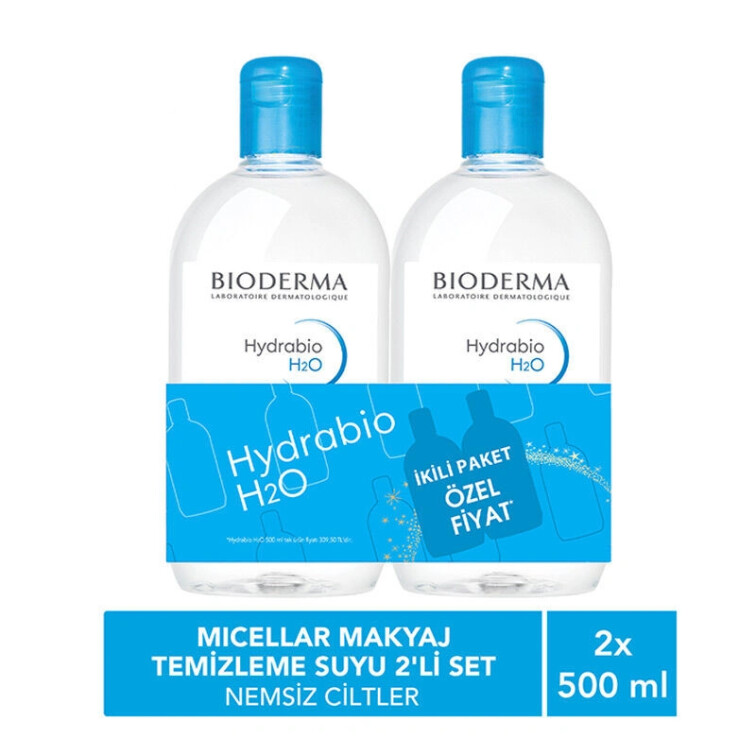Bioderma Hydrabio H2O 500 ml - 1 Alana 1 Hediye PUANSIZ - Bioderma