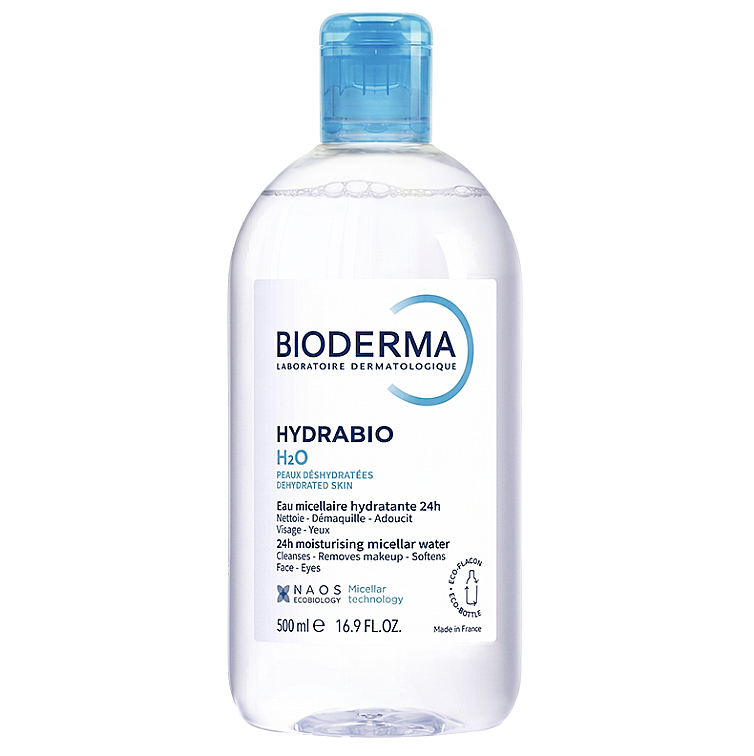 Bioderma Hydrabio H2O Yüz ve Makyaj Temizleme Suyu 500 ml - 1