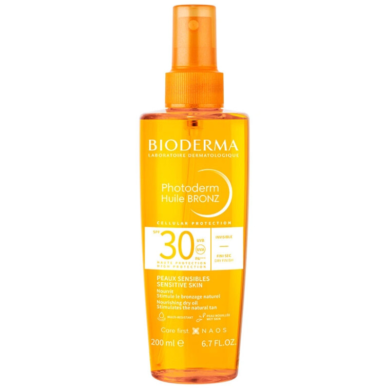 Bioderma Photoderm Bronz Brume Dry Oil SPF30 200 ml - Bioderma