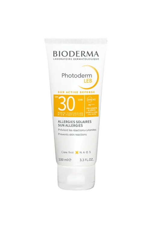 Bioderma Photoderm LEB SPF 30 Hassas Ciltler Güneş Alerjisi Karşıtı Jel Formda Yüz Güneş Kremi 100 ml - Bioderma