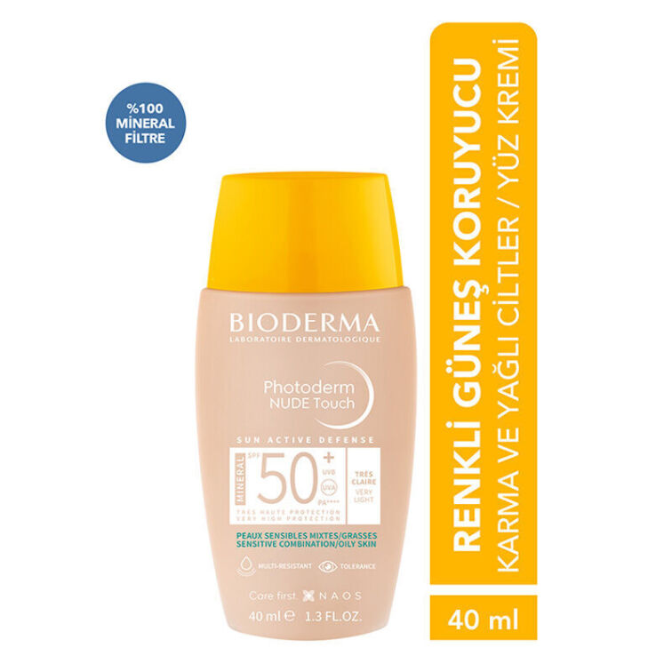 Bioderma Photoderm Nude Touch Very Light SPF50+ 40 ml - 1