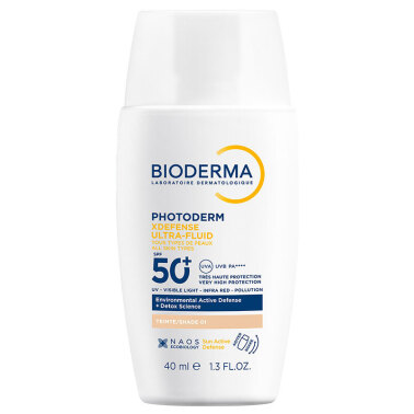 Bioderma Photoderm XDefense Ultra Fluid Very Light 40 ml 50 Faktör Renkli Güneş Kremi - Bioderma