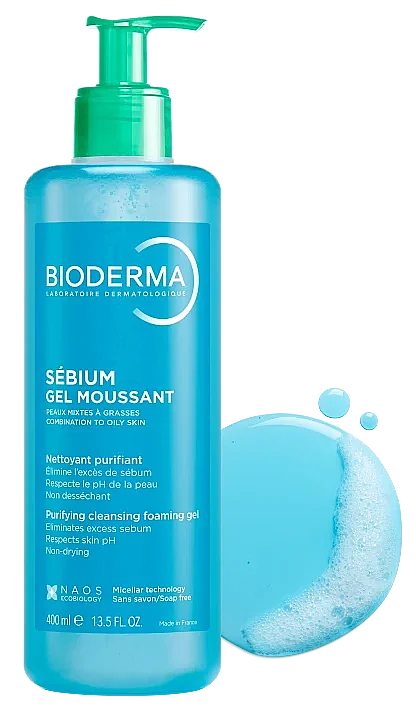 Bioderma Sebium Foaming Gel 400 ml - 3