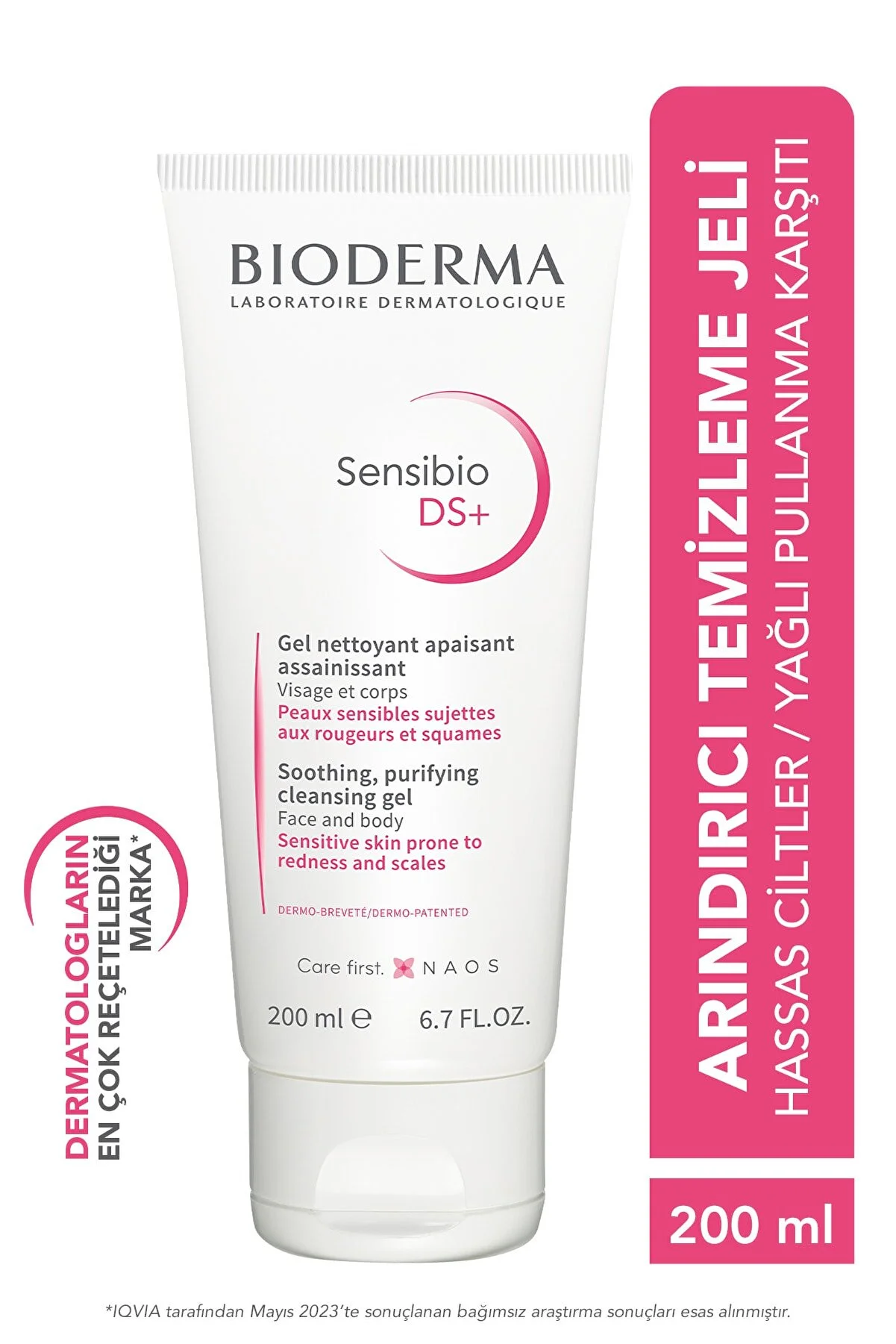 Bioderma Sensibio DS+ Foaming Cilt Temizleme Jeli 200 ml - Bioderma