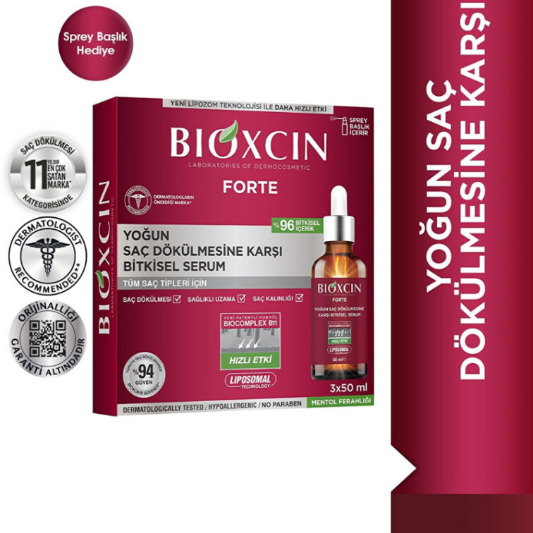 Bioxcin Forte Saç Serumu 50 ml x 3 - Bioxcin