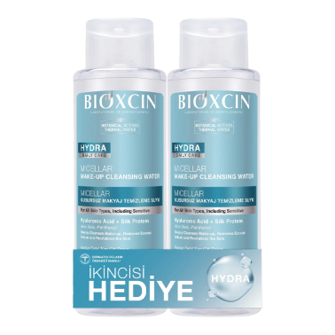 Bioxcin Hydra Micellar Kusursuz Makyaj Temizleme Suyu 500 ml 1 ALANA 1 HEDİYE - Bioxcin