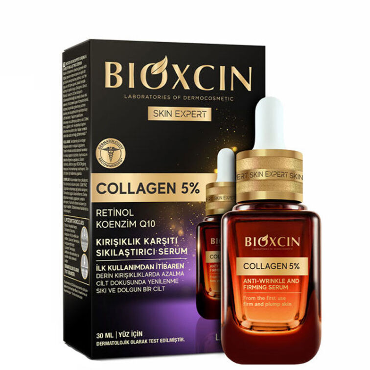 Bioxcin Skin Expert Collagen %5 Kırışıklık Karşıtı Sıkılaştırıcı Serum 30 ml - 1