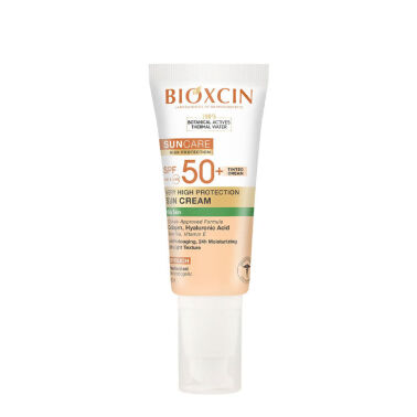 Bioxcin Sun Care Yağlı Ciltler için Güneş Kremi SPF 50+ 50 ml - Renkli - Bioxcin