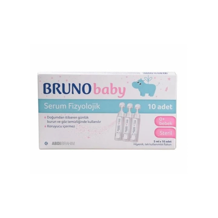 Bruno Baby Bruno Serum Fizyolojik 5 Ml 10 Flakon - Bruno