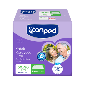 Canped Yatak Koruyucu 60x90 30'lu - canbebe