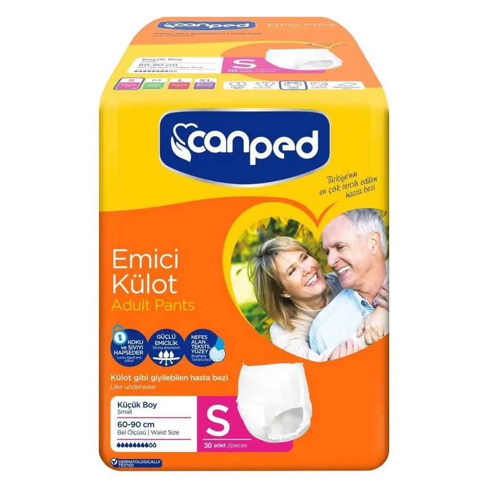 Canped Emici Külot Small 30'lu - Canped