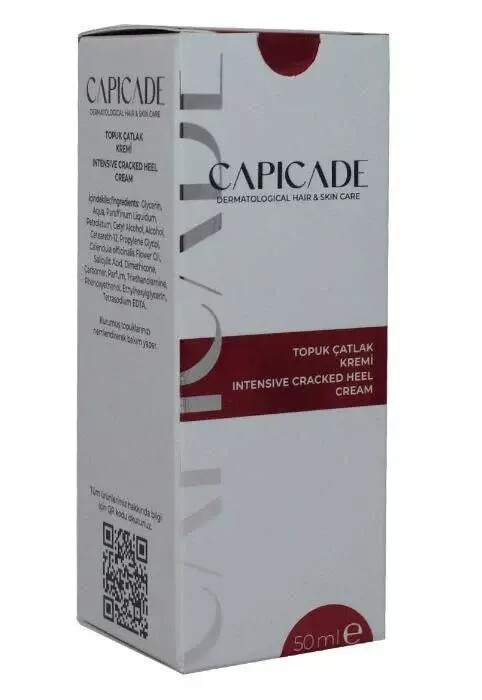 Capicade Topuk Çatlak Kremi 50 ml - Capicade