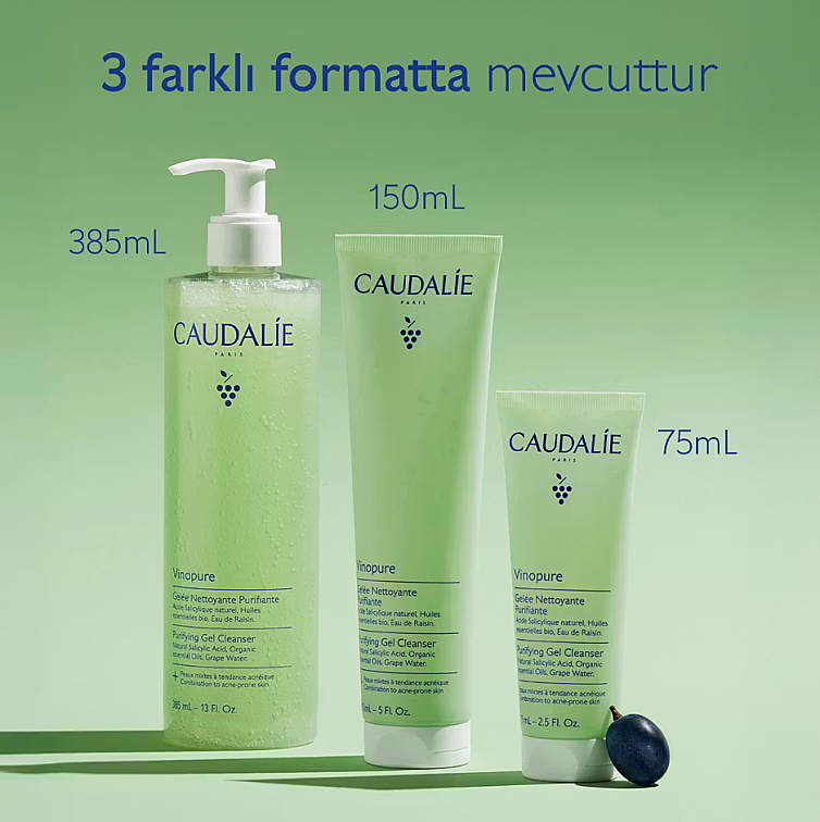 Caudalie Vinopure Purifying Gel Cleanser 385 ml - 5