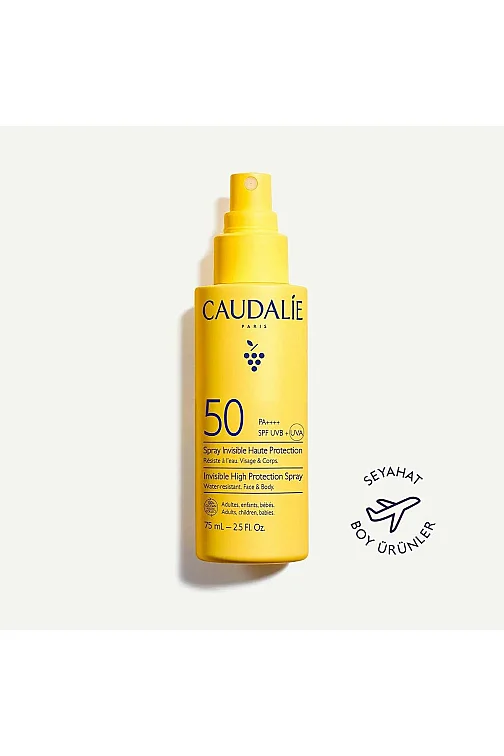 Caudalie Yüksek Koruma Sağlayan Güneş Spreyi SPF50 75ml - 1