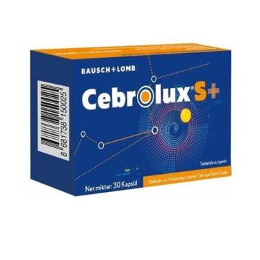 Cebrolux S + Sitikolin Vitamin 30 Kapsül - Bausch & Lomb