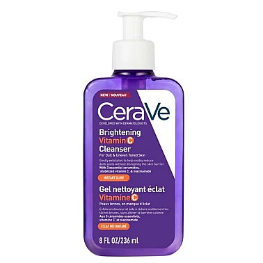 CeraVe Brightening Vitamin C Aydınlatıcı Yüz Temizleme Jeli 236 mL - CeraVe