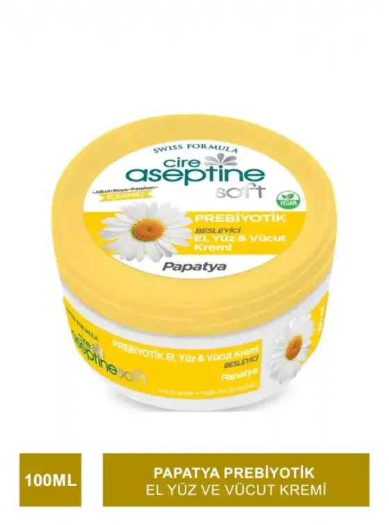 Cire Aseptine Soft Papatya Özlü Prebiyotik Krem 100 ml - 1