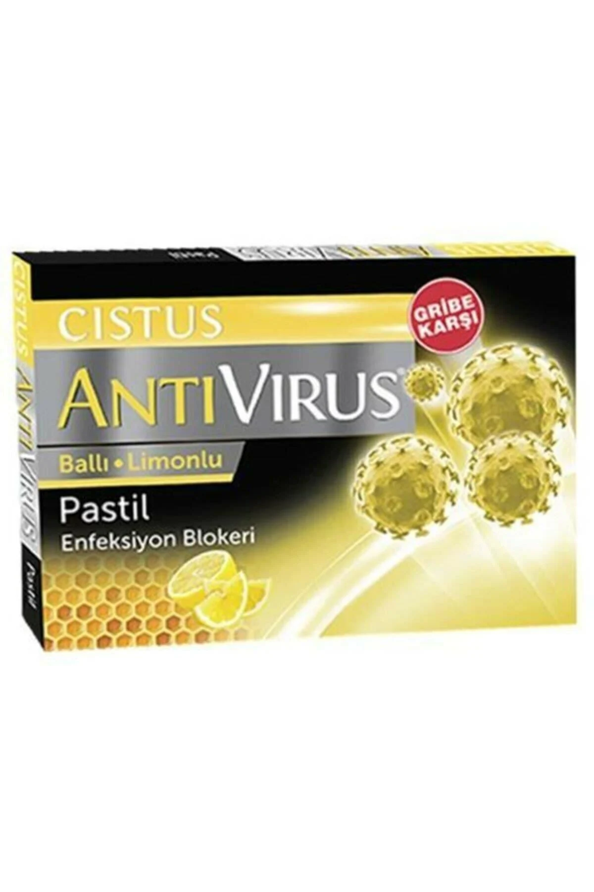 Cistus Antivirus Ballı Limonlu Pastil 10 Adet - Cistus